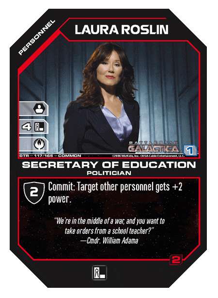 Laura Roslin, Secretary of Education